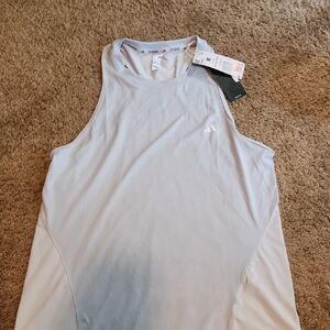 adidas Women's Muscle Tee - Light Gray